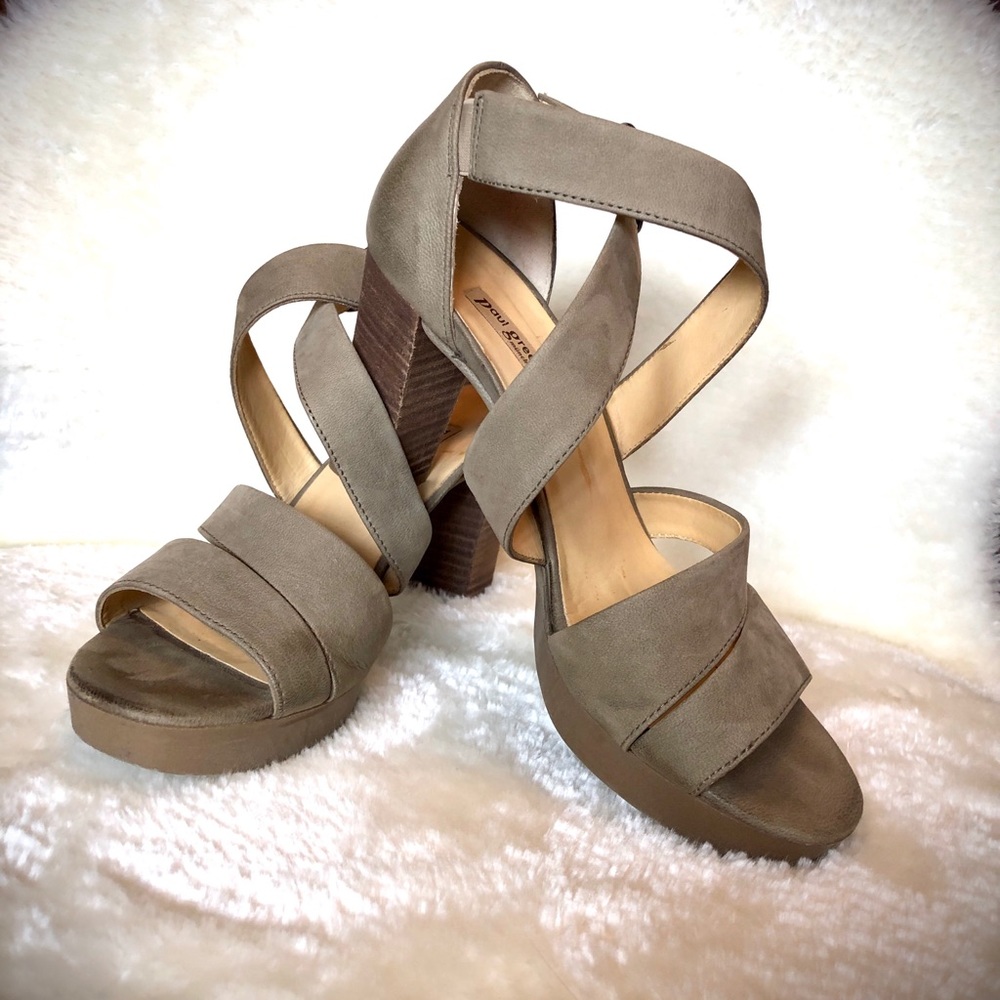 Paul Green Suede Riviera Sandals (Euro 39)